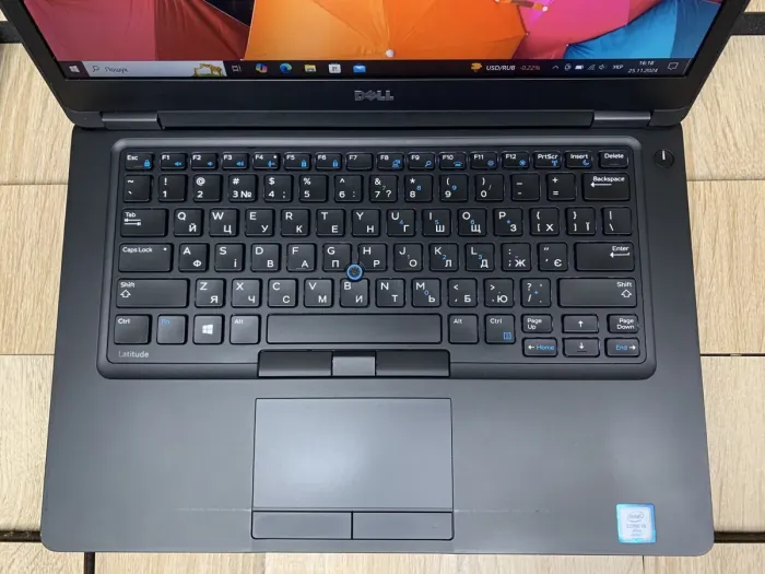 Ноутбук Б-клас Dell Latitude 5480 / 14" (1920x1080) IPS / Intel Core i5-6440HQ (4 ядра по 2.6 - 3.5 GHz) / 8 GB DDR4 / 180 GB SSD / Intel HD Graphics 530 / WebCam / HDMI б/в - зображення 4