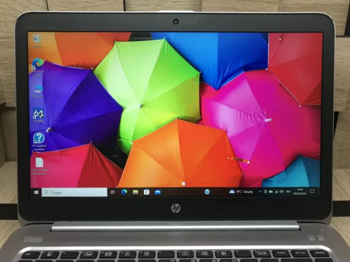 Ноутбук Б-клас HP EliteBook Folio 1040 G3 / 14" (2560x1440) IPS / Intel Core i5-6300U (2 (4) ядра по 2.4 - 3.0 GHz) / 16 GB DDR4 / 256 GB SSD / Intel HD Graphics 520 / WebCam / Windows 10 б/в - зображення 3