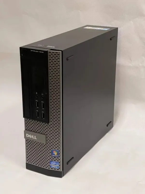 Комп'ютер Dell Optiplex 7010 SFF / Intel Core i5-3470 (4 ядра по 3.2 - 3.6 GHz) / 8 GB DDR3 / 120 GB SSD + 500 GB HDD / Intel HD Graphics 2500 б/в - зображення 3