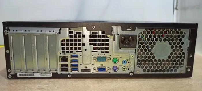 Комп'ютер HP Compaq Pro 6300 SFF / Intel Core i7-2600K (4 (8) ядра по 3.4 - 3.8 GHz) / 16 GB DDR3 / 120 GB SSD + 500 GB HDD / Intel HD Graphics 3000 б/в - зображення 3