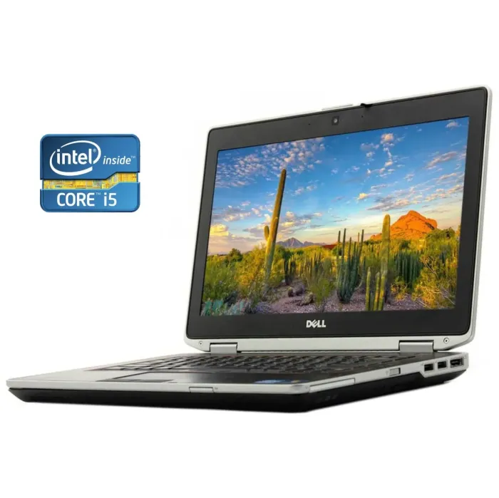 Ноутбук Б-клас Dell Latitude E6420 / 14" (1366x768) TN / Intel Core i5-2520M (2 (4) ядер по 2.5 - 3.2 GHz) / 8 GB DDR3 / 500 GB HDD / Intel HD Graphics 3000 / WebCam / DVD-RW / АКБ не держит б/в - зображення 1