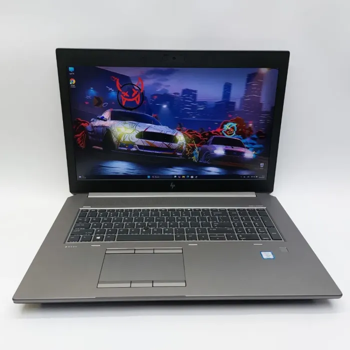 Мобільна робоча станція HP zBook 17 G6 / 17.3" (1920x1080) IPS / Intel Core i7-9850H (6 (12) ядер по 2.6 - 4.6 GHz) / 32 GB DDR4 / 512 GB SSD / nVidia Quadro RTX 3000, 6 GB GDDR6, 192-bit / WebCam б/в - зображення 2