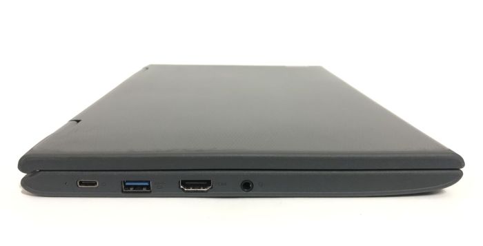 Нетбук-трансформер Lenovo 300e Chromebook 2nd Gen / 11.6" (1366x768) IPS Touch / Intel Pentium Silver N5030 (4 ядра по 1.1 - 3.1 GHz) / 8 GB DDR4 / 128 GB SSD / Intel UHD Graphics 605 / WebCam б/в - зображення 4