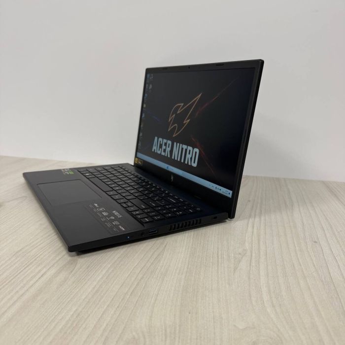 Ігровий ноутбук Acer Nitro V15 ANV15-41 / 15.6" (1920x1080) IPS / AMD Ryzen 7 7735HS (8 (16) ядер по 3.2 - 4.75 GHz) / 16 GB DDR5 / 512 GB SSD NVMe / nVidia GeForce RTX 4050, 6 GB GDDR6, 96-bit / WebCam б/в - зображення 5