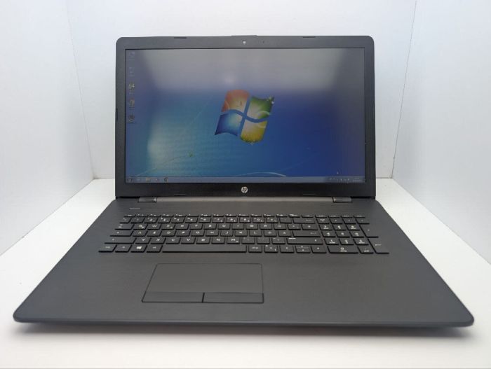Ноутбук HP 17-bs075ng / 17.3" (1600x900) TN / Intel Celeron N3060 (2 ядра по 1.6 - 2.48 GHz) / 8 GB DDR3 / 1000 GB HDD / Intel HD Graphics / WebCam / DVD-ROM б/в - зображення 2