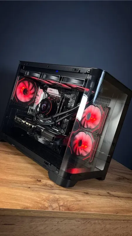 Збірка під замовлення: ігровий ПК GameMax Hype-M Black Tower / AMD Ryzen 7 7800X3D (8 (16) ядер по 4.2 - 5.0 GHz) / 32 GB DDR5 / 2000 GB SSD M.2 / nVidia GeForce RTX 3080, 12 GB GDDR6X, 384-bit / 850W б/в - зображення 3