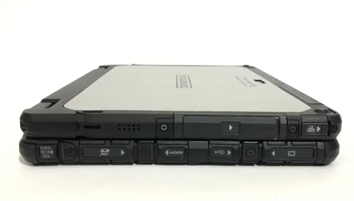 Захищений нетбук-трансформер Panasonic Toughbook CF-20 / 10.1" (1920x1200) TN / Intel Core M5-6Y57 (2 (4) ядра по 1.1 - 2.8 GHz) / 8 GB DDR3 / 256 GB SSD / Intel HD Graphics 615 / WebCam / Win 10 Pro + ДОК-станція б/в - зображення 7