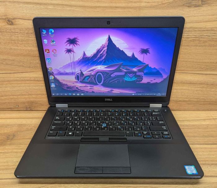 Ноутбук Б-клас Dell Latitude E5470 / 14" (1366x768) TN / Intel Core i5-6300U (2 (4) ядра по 2.4 - 3.0 GHz) / 8 GB DDR4 / 256 GB SSD / Intel HD Graphics 520 / WebCam / Windows 10 б/в - изображение 2