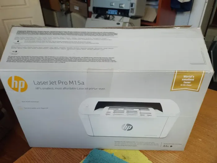 Принтер HP LaserJet Pro M15a / Лазерний монохромний друк / 600x600 dpi / A4 / 18 стор/хв / USB 2.0 б/в - зображення 6