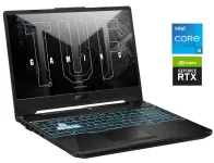 Ігровой ноутбук Asus TUF Gaming F15 FX506HC / 15.6" (1920x1080) IPS / Intel Core i5-11400H (6 (12) ядер по 4.5 GHz) / 8 GB DDR4 / 512 GB SSD / nVidia GeForce RTX 3050, 4 GB GDDR6, 128-bit / WebCam / Win 11 Home