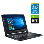 Ігровий ноутбук Б-клас Acer Predator PT515-51 / 15.6" (1920x1080) IPS / Intel Core i7-8750H (6 (12) ядер по 2.2 - 4.1 GHz) / 16 GB DDR4 / 480 GB SSD / nVidia GeForce RTX 2060, 6 GB GDDR6, 192-bit / WebCam б/в