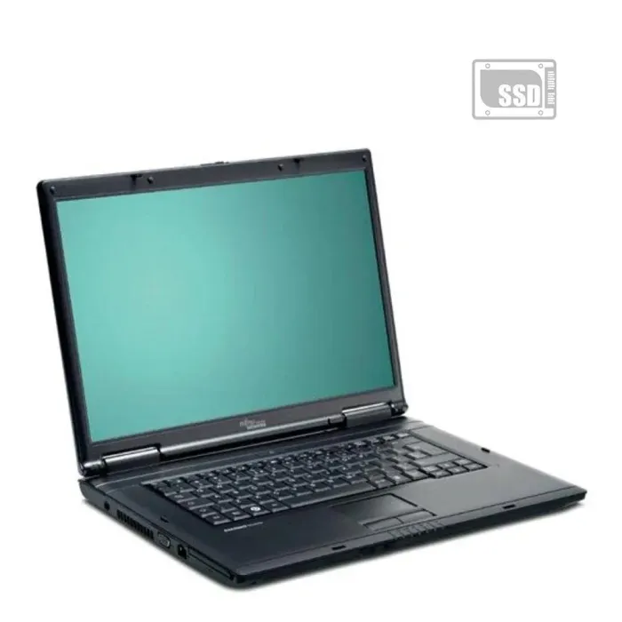 Ноутбук Fujitsu Esprimo V5535 / 15.4" (1280x800) TN / Intel Core 2 Duo P8600 (2 ядра по 2.4 GHz) / 3 GB DDR2 / 120 GB SSD / Intel Graphics / DVD-ROM б/в - зображення 1