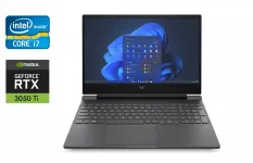 Ігровий ноутбук HP Victus 15-fa0032dx / 15.6" (1920x1080) IPS / Intel Core i7-12650H (10 (16) ядер по 3.5 - 4.7 GHz) / 16 GB DDR4 / 512 GB SSD / nVidia GeForce RTX 3050 Ti, 4 GB GDDR6, 128-bit / WebCam / HDMI б/в