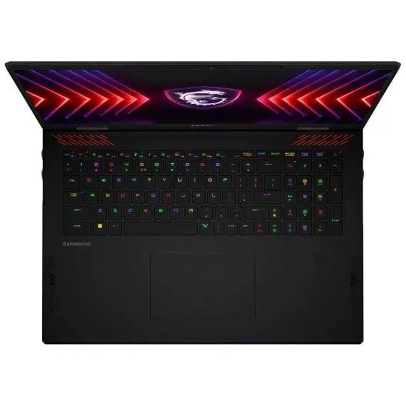Ігровий ноутбук MSI Raider 18 HX A14VGG / 18" (2560x1600) IPS / Intel Core i9-14900HX (24 (32) ядра по 2,2 - 5,7 ГГц) / 64 ГБ DDR5 / 2000 ГБ SSD NVMe / nVidia GeForce RTX 4070, 8 ГБ GDDR6, 128-біт / WebCam / Win 11 Home - зображення 7