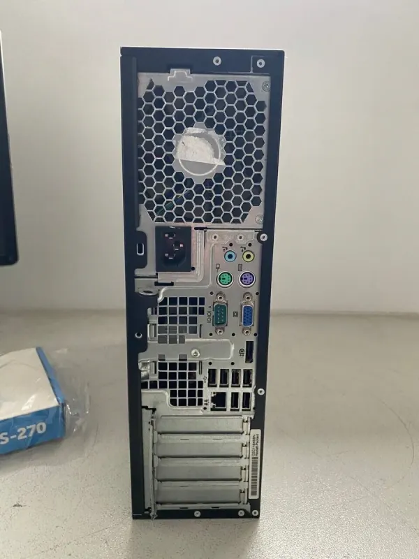 Комплект ПК: HP Compaq 6200 Pro SFF / Intel Core i5-2400 (4 ядра по 3.1 - 3.4 GHz) / 8 GB DDR3 / 250 GB HDD / Intel HD Graphics 2000 + Монітор Б-клас 22" (1680x1050) TN / VGA б/в - зображення 3