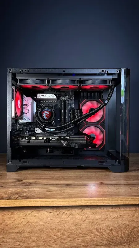 Збірка під замовлення: ігровий ПК GameMax Hype-M Black Tower / AMD Ryzen 7 7800X3D (8 (16) ядер по 4.2 - 5.0 GHz) / 32 GB DDR5 / 2000 GB SSD M.2 / nVidia GeForce RTX 3080, 12 GB GDDR6X, 384-bit / 850W б/в - зображення 4