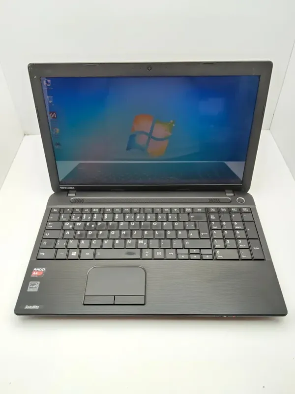 Ноутбук Toshiba Satellite C50 / 15.6" (1366x768) TN / AMD A4-5000 (4 ядра по 1.5 GHz) / 6 GB DDR3 / 320 GB HDD / AMD Radeon HD 8330 Graphics / WebCam б/в - зображення 7