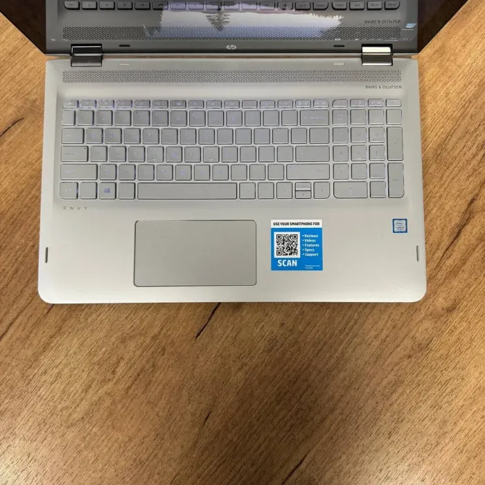 Ноутбук-трансформер HP Envy x360 m6-aq103ds / 15.6" (1920x1080) IPS Touch / Intel Core i5-7200U (2 (4) ядра по 2.5 - 3.1 GHz) / 16 GB DDR4 / 128 GB SSD M.2 + 1000 GB HDD / Intel HD Graphics 620 / WebCam б/в - зображення 8