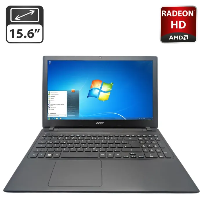 Ноутбук Б-клас Acer Aspire V5-551G / 15.6" (1366x768) TN / AMD A8-4555M (4 ядра по 1.6 GHz) / 10 GB DDR3 / 1000 GB HDD / AMD Radeon HD 7550M, 1 GB GDDR3, 64-bit / WebCam / DVD-ROM б/в - изображение 1