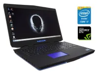 Ігровий ноутбук Dell Alienware 17 P18E / 17.3" (1920x1080) TN / Intel Core i7-4900MQ (4 (8) ядра по 2.8 - 3.8 GHz) / 16 GB DDR4 / 512 GB SSD / nVidia GeForce GTX 770M, 3 GB GDDR5, 192-bit / WebCam б/в