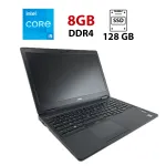 Ультрабук Б-клас Dell Latitude 5590 / 15.6" (1920x1080) TN / Intel Core i5-8350U (4 (8) ядра по 1.7 - 3.6 GHz) / 8 GB DDR4 / 128 GB SSD / Intel UHD Graphics 620 / WebCam / Win 11 б/в
