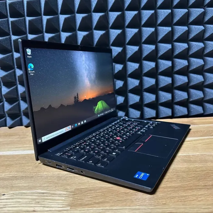 Ультрабук Б-клас Lenovo ThinkPad E14 Gen2 / 14" (1920x1080) IPS / Intel Core i5-1135G7 (4 (8) ядра по 4.2 GHz) / 8 GB DDR4 / 256 GB SSD / Intel Iris Xe Graphics / WebCam б/в - зображення 5