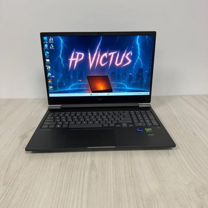 Ігровий ноутбук HP Victus 16t-r000 / 16.1" (1920x1080) IPS / Intel Core i7-13700H (14 (20) ядер по 2.4 - 5.0 GHz) / 16 GB DDR5 / 512 GB SSD NVMe / nVidia GeForce RTX 4070, 8 GB GDDR6, 128-bit / WebCam б/в - зображення 2