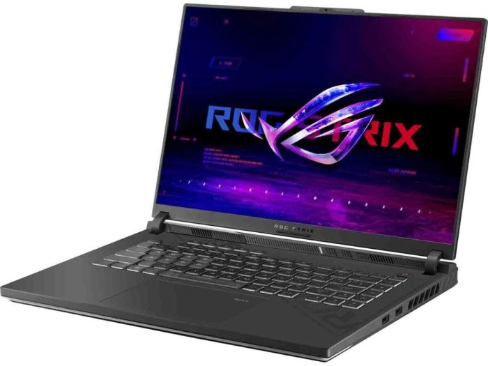 Ігровий ноутбук Asus ROG Strix G16 G614JI / 16" (2560x1600) IPS / Intel Core i9-13980HX (24 (32) ядра по 4.0 - 5.6 GHz) / 16 GB DDR5 / 1000 GB SSD / nVidia GeForce RTX 4070, 8 GB GDDR6, 128-bit / WebCam / Win 11 б/в - изображение 4