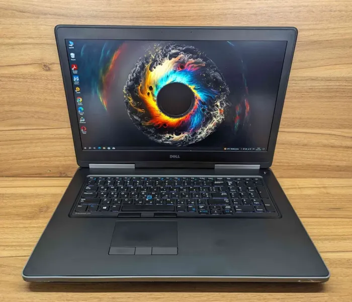 Мобільна робоча станція Dell Precision 7720 / 17.3" (1920x1080) IPS / Intel Core i7-7820HQ (4 (8) ядра по 2.9 - 3.9 GHz) / 32 GB DDR4 / 512 GB SSD / nVidia Quadro P4000, 8 GB GDDR5, 256-bit / HDMI / Windows 10 б/в - зображення 2