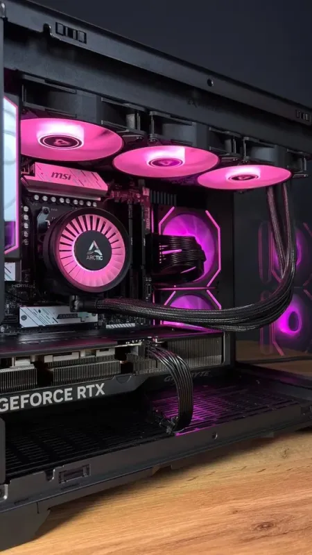 Збірка під замовлення:ігровий ПК GameMax Hype-M Black Tower / AMD Ryzen 7 7800X3D (8 (16) ядер по 4.2 - 5.0 GHz) / 32 GB DDR5 / 1000 GB SSD M.2 / nVidia GeForce RTX 5070, 12 GB GDDR7, 192-bit / 850W - зображення 8