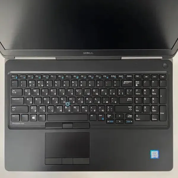 Мобільна робоча станція Dell Precision 7520 / 15.6" (1920x1080) IPS / Intel Core i7-6820HQ (4 (8) ядра по 2.7 - 3.6 GHz) / 16 GB DDR4 / 512 GB SSD / nVidia Quadro M2200, 4 GB GDDR5, 128-bit / WebCam / HDMI б/в - зображення 3