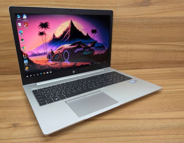 Ультрабук HP EliteBook 850 G5 / 15.6" (1920x1080) IPS / Intel Core i5-8250U (4 (8) ядра по 1.6 - 3.4 GHz) / 16 GB DDR4 / 512 GB SSD / Intel UHD Graphics 620 / WebCam / Fingerprint / Windows 10 б/в - зображення 4