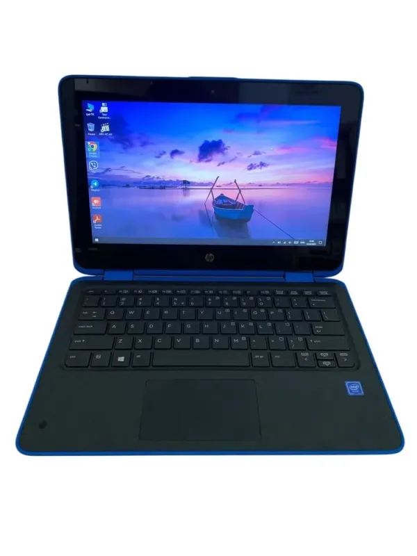 Нетбук-трансформер HP ProBook x360 11 G3 EE / 11.6" (1366x768) TN Touch / Intel Celeron N4000 (2 ядра по 1.1 - 2.6 GHz) / 4 GB DDR4 / 64 GB eMMC / Intel HD Graphics 600 / WebCam / Win 10 Pro б/в - зображення 2