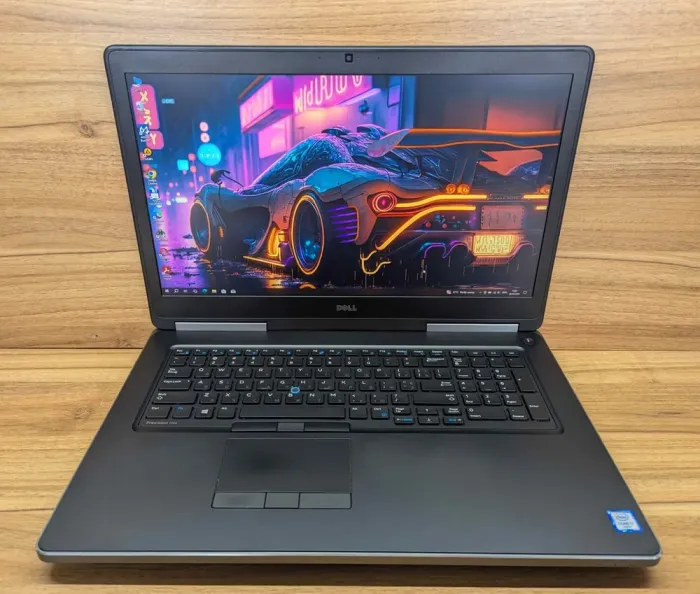 Мобільна робоча станція Dell Precision 7720 / 17.3" (1920x1080) IPS / Intel Core i7-6820HQ (4 (8) ядра по 2.7 - 3.6 GHz) / 32 GB DDR4 / 512 GB SSD + 500 GB HDD / nVidia Quadro P3000, 6 GB GDDR5, 192-bit / WebCam / Windows 10 б/в - зображення 2