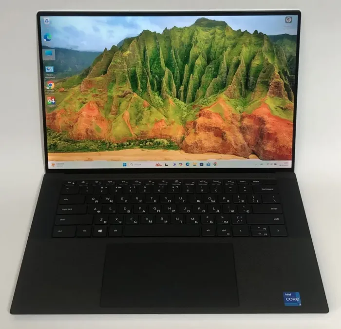 Ігровий ноутбук Dell XPS 15 9510 / 15.6" (3840x2400) IPS Touch / Intel Core i7-11800H (8 (16) ядер по 4.6 GHz) / 32 GB DDR4 / 1000 GB SSD / nVidia GeForce RTX 3050 Ti, 4 GB GDDR6, 128-bit / WebCam / Win 11 Pro б/в - зображення 2