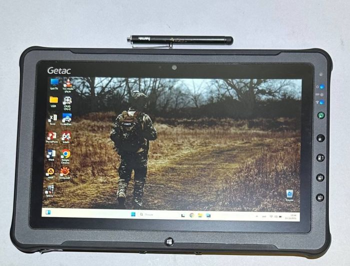 Захищений планшет Getac F110 G3 / 11,6" (1366x768) IPS Touch / Intel Core i5-5200U (2 (4) ядра по 2,2 - 2,7 ГГц) / 8 ГБ DDR4 / 256 ГБ SSD / Intel HD Graphics 520 / WebCam б/в - зображення 9