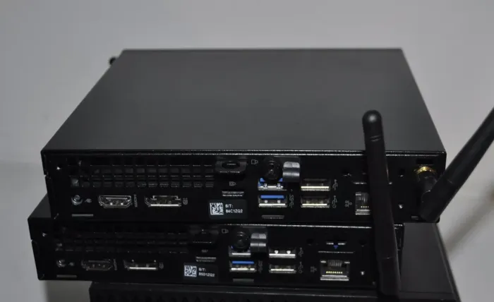 Неттоп Dell OptiPlex 3060 Micro USFF / Intel Core i3-8100T (4 ядра по 3.1 GHz) / 16 GB DDR4 / 256 GB SSD / Intel UHD Graphics 630 / Wi-Fi / Windows 11 Pro б/в - зображення 9