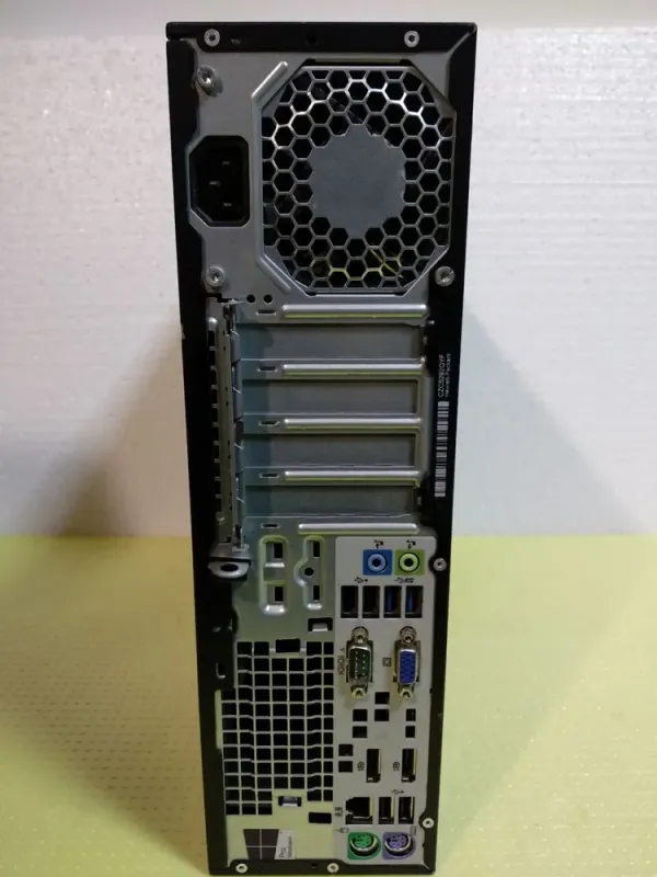 Комп'ютер HP EliteDesk 800 G1 SFF / Core i5-4590 (4 ядра по 3.3-3.7GHz) / 4GB DDR3 / 500GB HDD / HD Graphics 4600 / 240W / DVD-ROM / DisplayPort б/в - зображення 4
