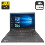 Ноутбук Dell Latitude E7440 / 14" (1920x1080) IPS / Intel Core i7-4600U (2 (4) ядра по 2.1 - 3.3 GHz) / 8 GB DDR3 / 128 GB SSD / Intel HD Graphics 4400 / WebCam б/в