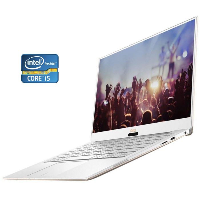 Ультрабук Б-клас Dell XPS 9370 Rose Gold / 13.3" (1920x1080) IPS / Intel Core i5-8250U (4 (8) ядра по 1.6 - 3.4 GHz) / 16 GB DDR3 / 256 GB SSD NVMe / Intel UHD Graphics 620 / WebCam б/в - зображення 1