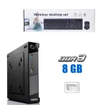 Неттоп Lenovo ThinkCentre M73 USFF / Core i3-4130T (2(4) ядра по 2.9GHz) / 8GB DDR3 / 120GB SSD / HD Graphics 4400 б/в+бездротова клавіатура та мишка