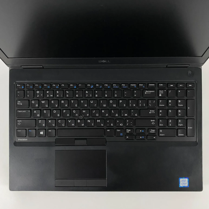 Мобільна робоча станція Б-класу Dell Precision 7530 / 15,6" (1920x1080) IPS / Intel Core i5-8400H (4 (8) ядра по 2,5 - 4,2 ГГц) / 16 ГБ DDR4 / 512 ГБ SSD / nVidia Quadro P2000, 4 ГБ GDDR5, 128-біт / WebCam / HDMI б/в - изображение 3