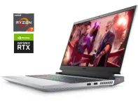 Ігровий ноутбук Dell G15 5515 / 15.6" (1920x1080) IPS / AMD Ryzen 7 5800H (8 (16) ядер по 3.2 - 4.4 GHz) / 8 GB DDR4 / 512 GB SSD NVMe / nVidia GeForce RTX 3050 Ti, 4 GB GDDR6, 128-bit / WebCam б/в