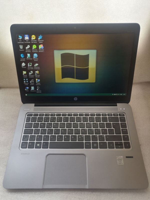 Ультрабук Б-клас HP EliteBook Folio 1040 G1 / 14" (1920x1080) IPS / Intel Core i5-4200U (2 (4) ядра по 1.6-2.6 GHz) / 8 GB DDR3 / 256 GB SSD / HD Graphics 4400 / WebCam б/в - изображение 8