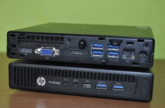 Неттоп HP ProDesk 600 G2 Mini PC USFF / Intel Core i3-6100T (2 (4) ядра по 3.2 GHz) / 16 GB DDR4 / 240 GB SSD / Intel HD Graphics 530 / USB Wi-Fi / Windows 11 Pro + Блок живлення б/в - зображення 9