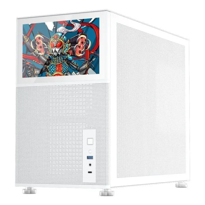 Ігровий ПК Ice Mi6-EV White Tower / AMD Ryzen 5 8400F (6 (12) ядер по 4,2 - 4,7 ГГц) / 16 ГБ DDR5 / 1000 ГБ SSD / nVidia GeForce RTX 5060, 8 ГБ GDDR7, 128-біт - зображення 2