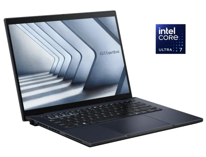 Ультрабук Asus ExpertBook B3404Cm / 14" (1920x1200) IPS / Intel Core Ultra 7 155H (16 (22) ядер по 1.4 - 4.8 GHz) / 16 GB DDR5 / 512 GB SSD M.2 / Intel Arc Graphics / WebCam / Win 11 Pro б/в - зображення 1