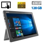 Планшет Б-клас Lenovo IdeaPad Miix 510-12ISK / 12.2" IPS Touch / Core i3-6100U (2(4) ядра по 2.3GHz) / 4GB DDR4 / 128GB SSD M.2 /HD Graphics 520 / WebCam 2 MP + 5 MP / USB 3  Без клавіатури / Win 10 Home  б/в