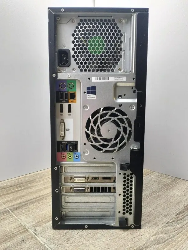 Робоча станція HP Workstation Z230 Tower / Intel Core i5-4690K (4 ядра по 3.5 - 3.9 GHz) / 16 GB DDR3 / 240 GB SSD / AMD Radeon R7 370, 2 GB GDDR5, 256-bit / DVD-ROM б/в - зображення 6