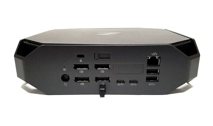Неттоп HP Z2 Mini G3 USFF / Intel Xeon E3-1245 v5 (4 (8) ядра по 3.5 - 3.9 GHz) / 8 GB DDR4 / 512 GB SSD M.2 / Intel HD Graphics P530 / WiFiб/в - зображення 3